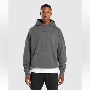 Gymshark Heavyweight Hoodie L Gray